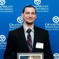 Andy DeRosia of L3Harris Avionics Systems received the Outstanding Co-op Supervisor Award